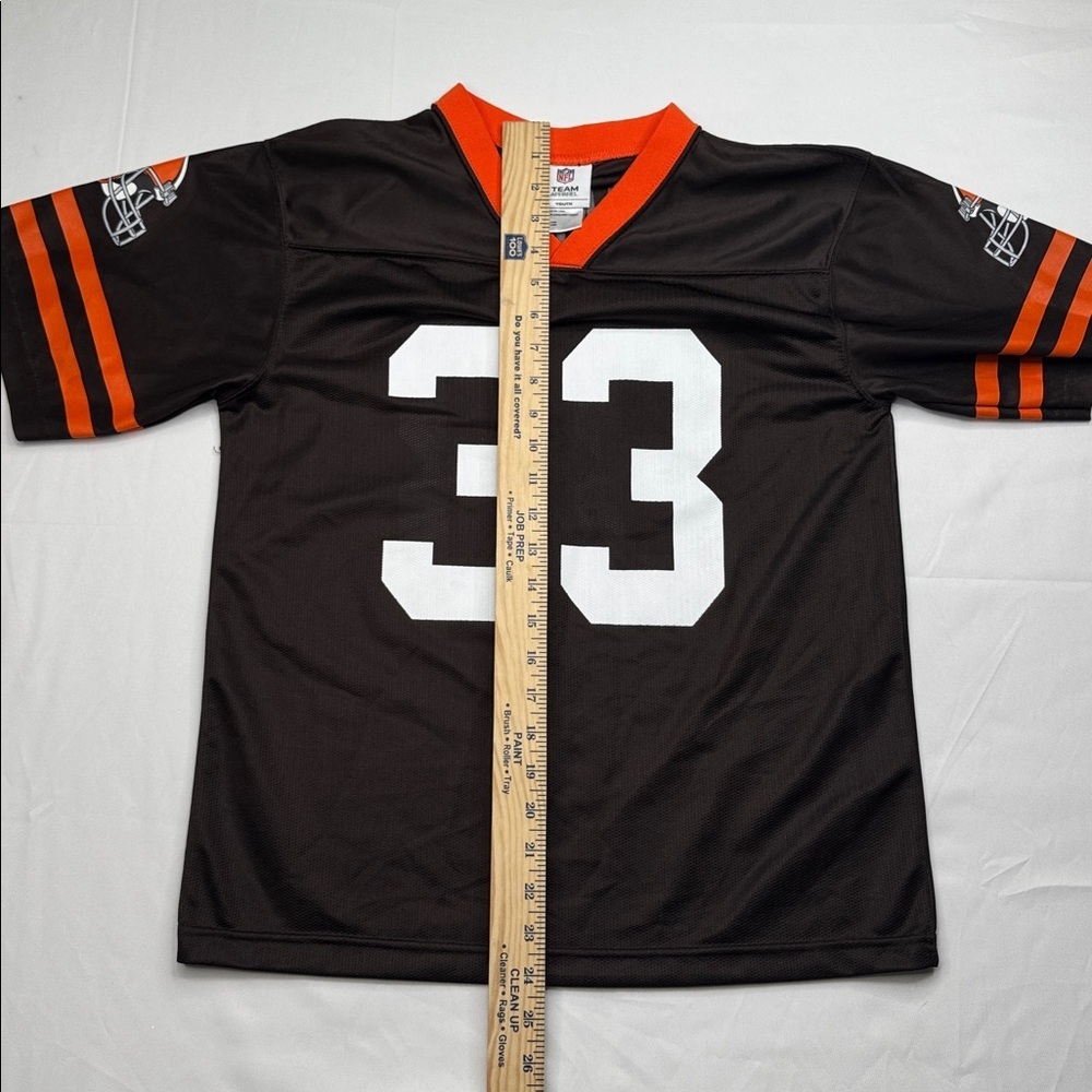CLEVELAND Browns Football Jersey Youth Boys XL Trent Richardson #33 NFL BOYS - Picture 5 of 5